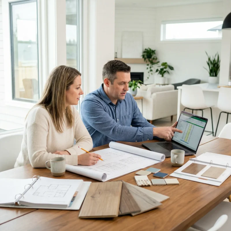 Abbotsford home renovation before after