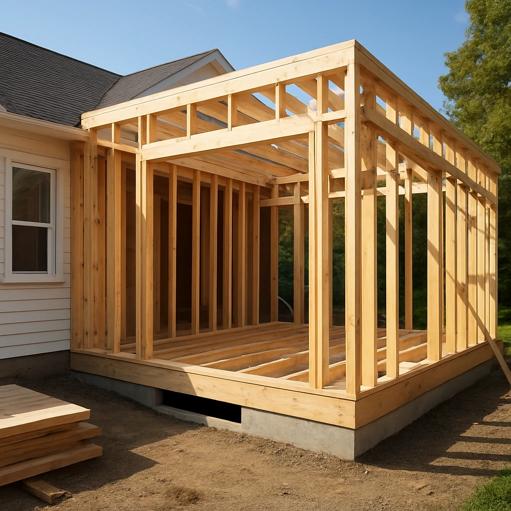 Home addition and renovation project in Abbotsford